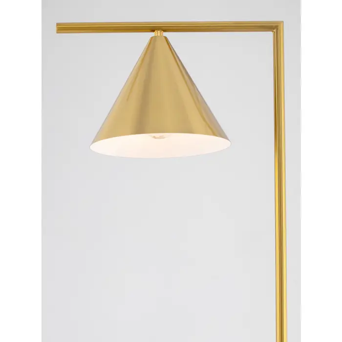 SWAY STAJAĆA LAMPA E27 /IP20/MESING & BIJELA