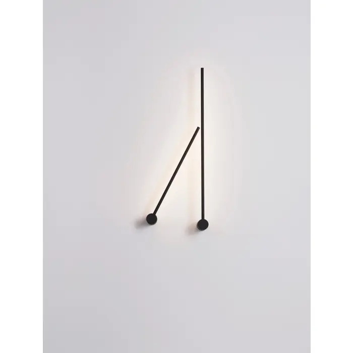 SYNTHESI ZIDNA LAMPA LED 23W/3000K/2725lm/IP20/CRNA