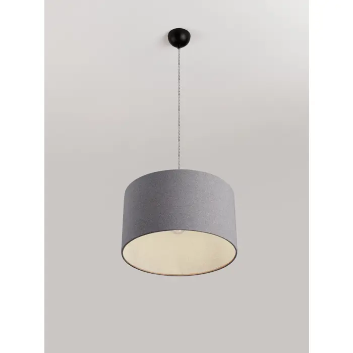 SYRIN Visilica Grlo E27 1x12 W IP20 FI: 40 V: 200 cm Siva