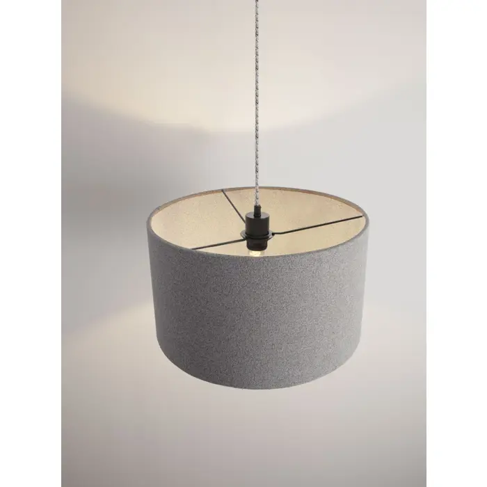 SYRIN Visilica Grlo E27 1x12 W IP20 FI: 40 V: 200 cm Siva