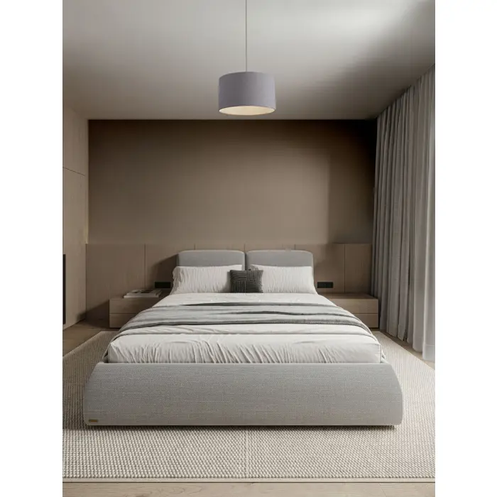 SYRIN Visilica Grlo E27 1x12 W IP20 FI: 40 V: 200 cm Siva