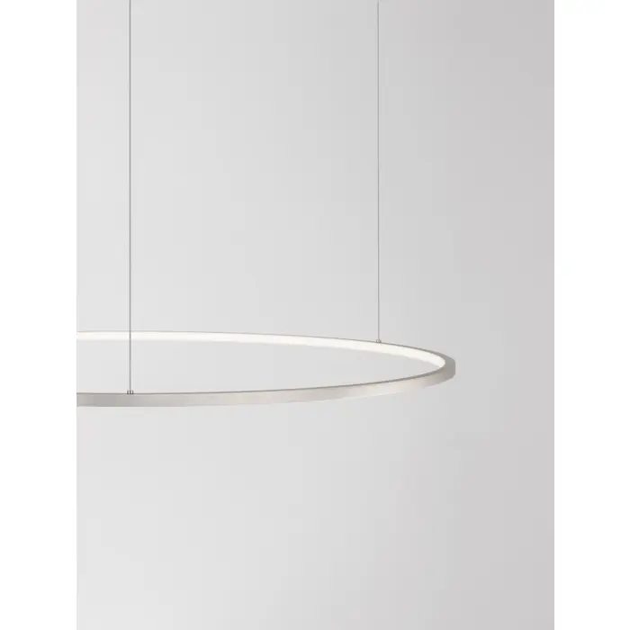 TARQUIN VISILICA LED 59W/3000K/2144lm/DIMM/IP20/BRUŠENO SREBRO