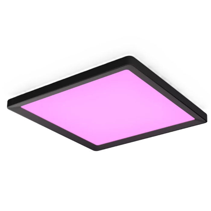 TENTO PHILIPS HUE pametni LED panel & COLOUR AMBIANCE kvadratna M crni
