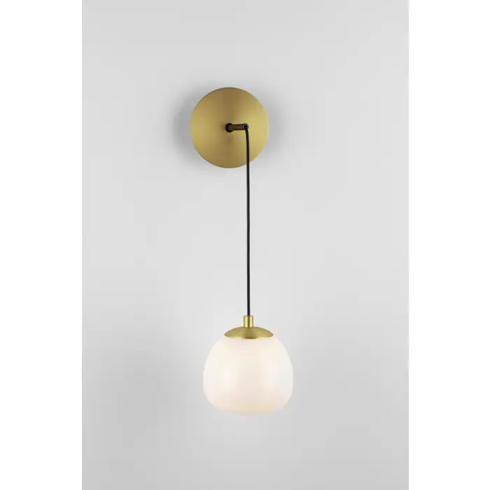 THE EGG VISLICA G9 /IP20/ZLATNA & MATT CRNA