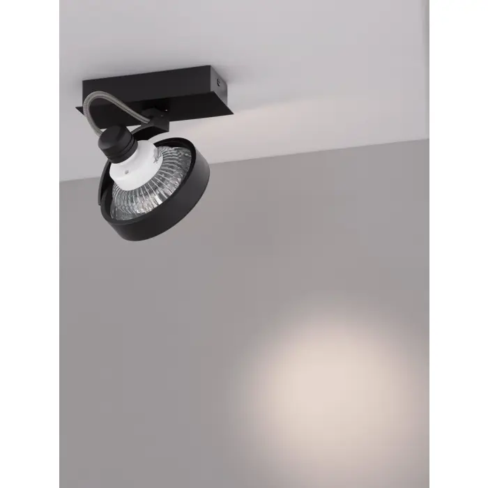 THOMAS NADGRADNA SVJETILJKA CRNA LED AR111 35 Watt 1x10 Watt IP20 230 Volt