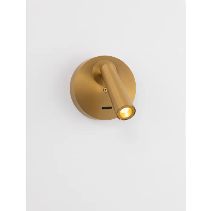 TICO ZIDNA LAMPA ZLATNA LED 3W 189lm 3000K IP20