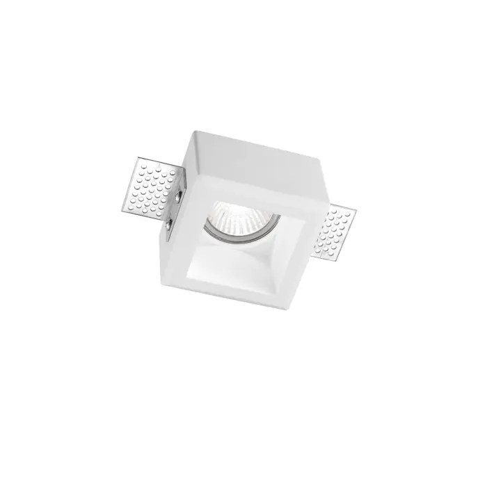 TOBIA GIPSANA UGRADBENA SVJETILJKA GU10 1x10 Watt IP20 220-240 Volt L: 8 W: 8 H: