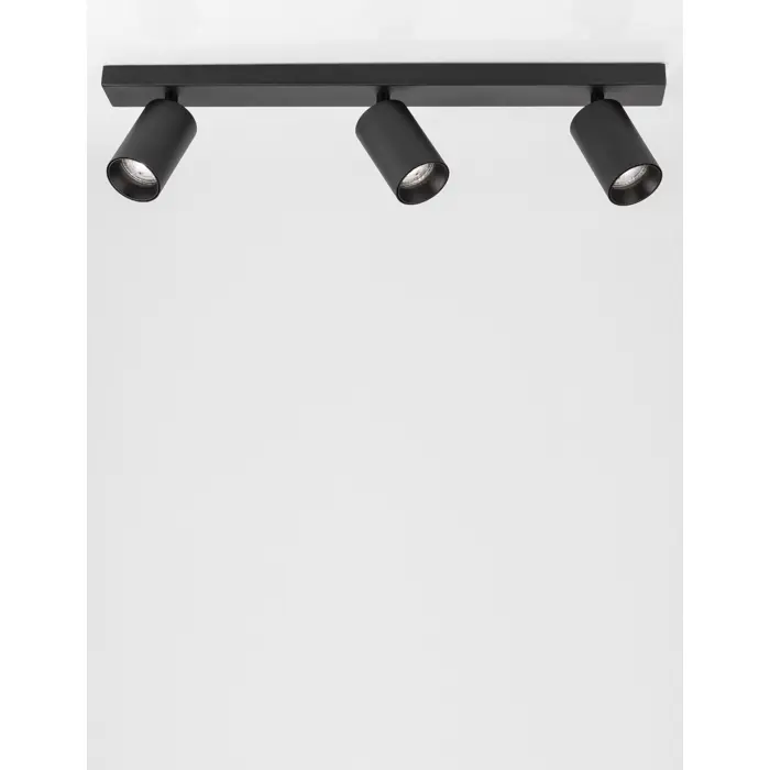 TOD REFLEKTOR CRNI GU10 3x10 Watt IP20 220-240 Volt D: 55 W: 6 H: 12.7 cm