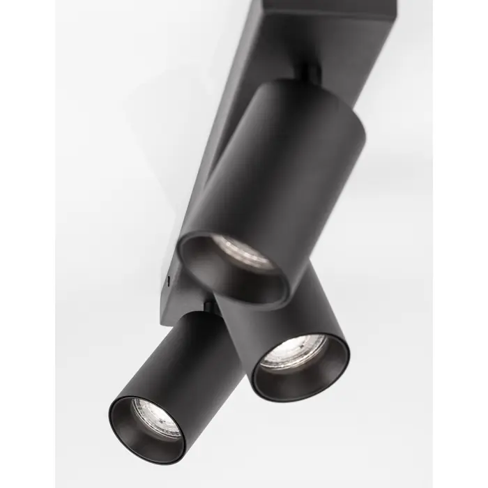 TOD REFLEKTOR CRNI GU10 3x10 Watt IP20 220-240 Volt D: 55 W: 6 H: 12.7 cm