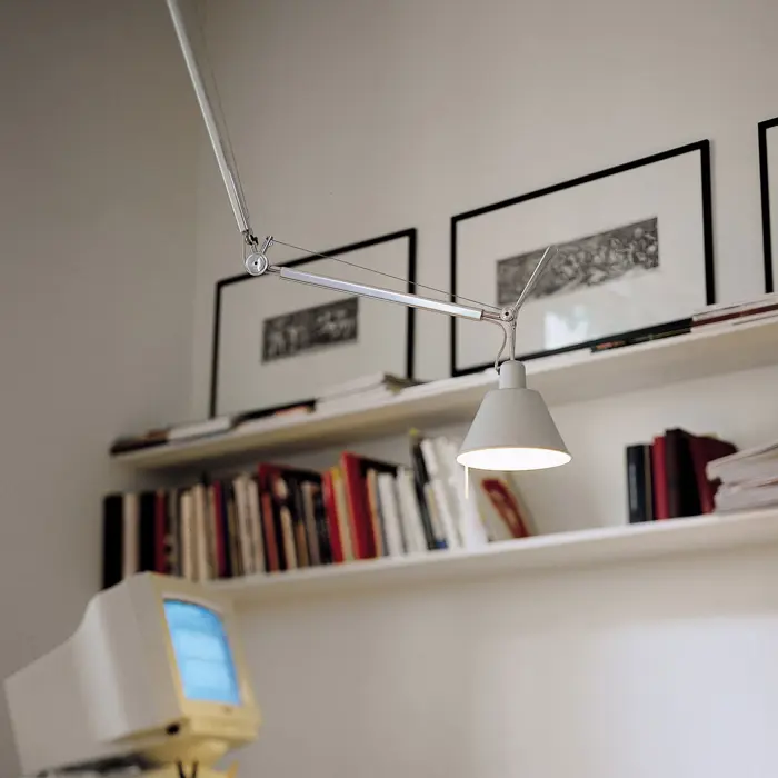 TOLOMEO DECENTRATA STROPNA SVJETILJKA ALUMINIJ SA SJENILOM 0629000A + 0371050A