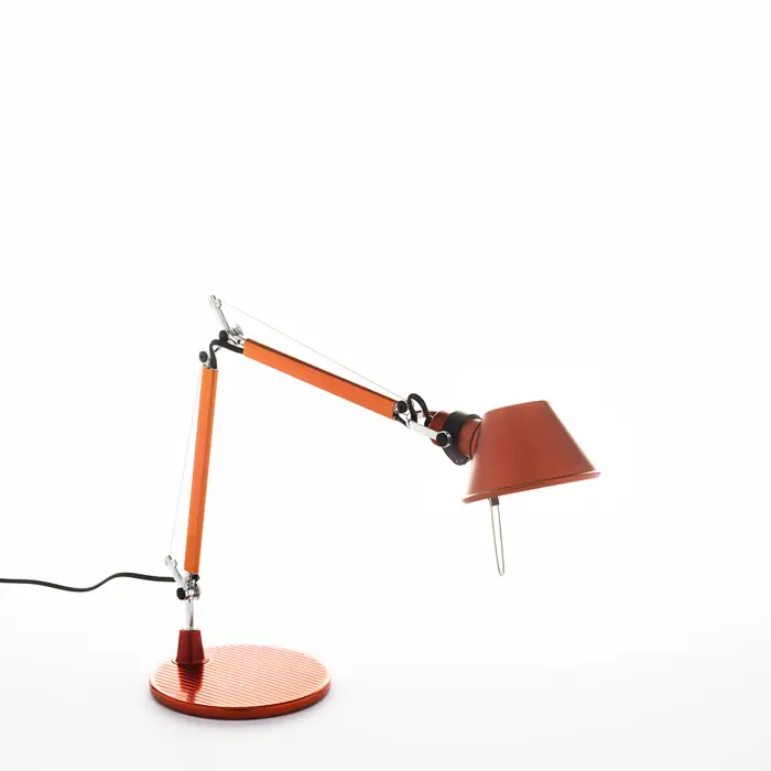 TOLOMEO MICRO STOLNA SVJETILJKA METAL NARANČASTA E14 SA POSTOLJEM A011860