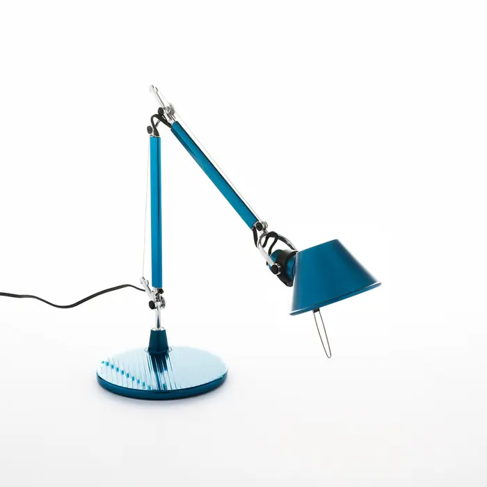 TOLOMEO MICRO STOLNA SVJETILJKA PLAVA E14 SA POSTOLJEM A011850