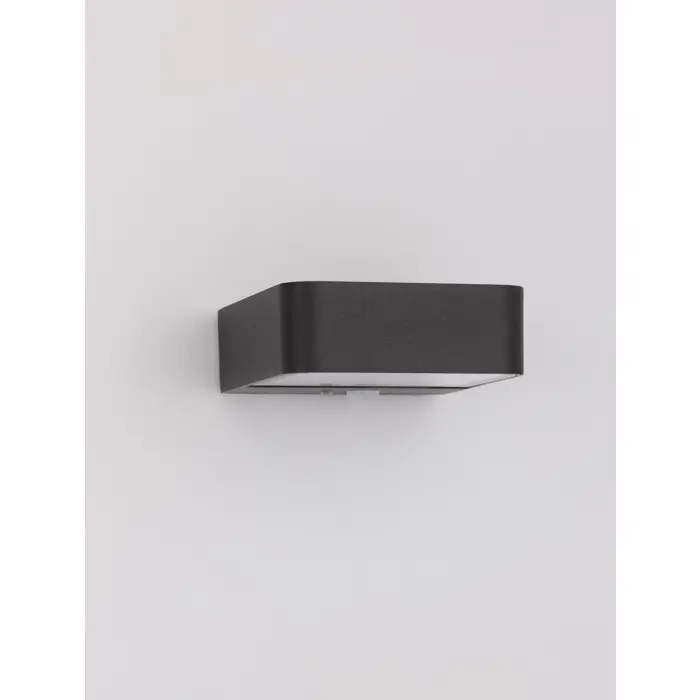 TRENDO VANJSKA ZIDNA SVJETILJKA LED 2W/3000K/219lm/IP65/ANTRACIT SENZOR SOLAR