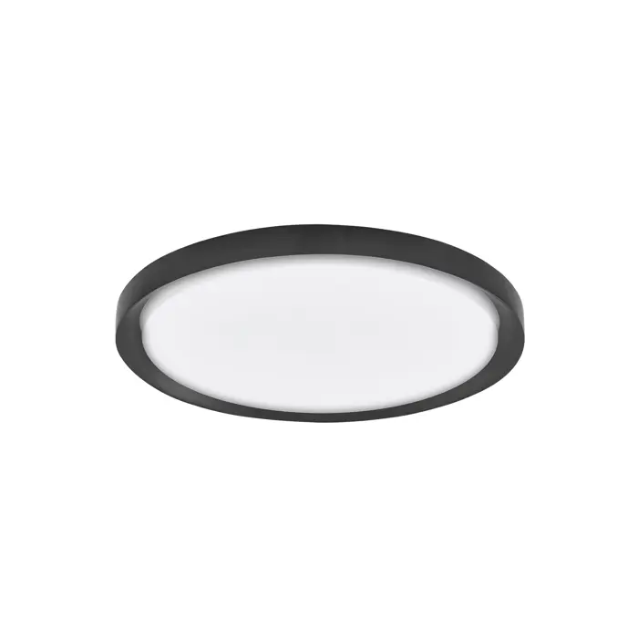 TROY PLAFONSKA SVJETILJKA LED 40W/3000K/2200lm/DIMM/IP20/MATT CRNA