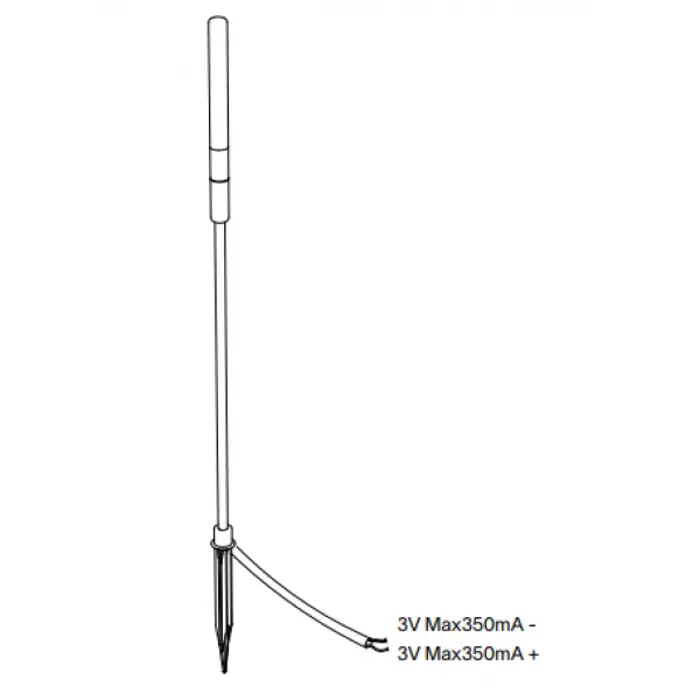 TWIGGY LINE PT H74 PODNA LAMPA CRNA