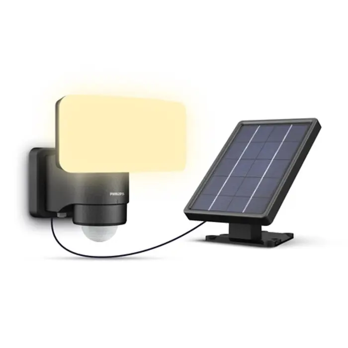 TYLUS SECURITY PHILIPS solarna LED svjetiljka 30K crna IR