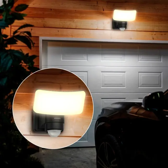 TYLUS SECURITY PHILIPS solarna LED svjetiljka 30K crna IR
