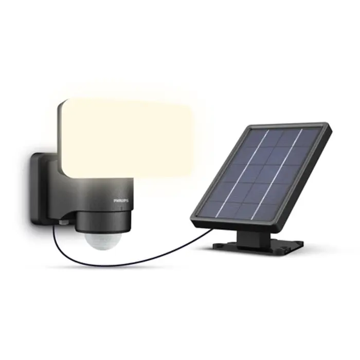 TYLUS SECURITY PHILIPS solarna LED svjetiljka 50K crna IR