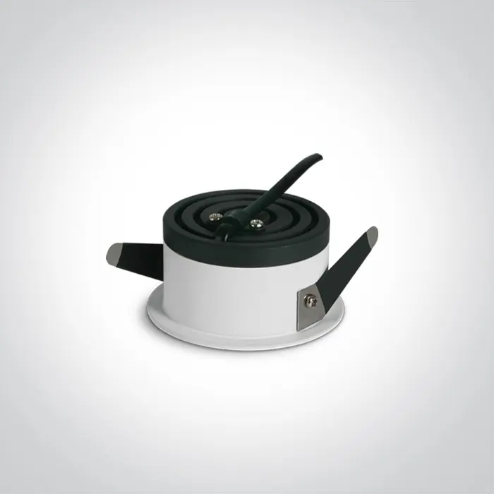 UGRADBENA SVJETILJKA 6,5W CCT 700mA DARK LIGHT HONEYCOMB BIJELA