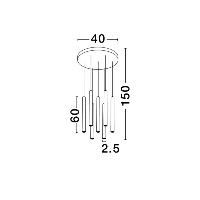 ULTRATHIN VISILICA LED 7x3 WattW/3000K/1260lm/IP20/BIJELA
