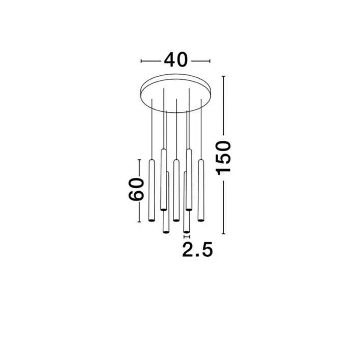 ULTRATHIN VISILICA LED 7x3 WattW/3000K/1260lm/IP20/CRNA