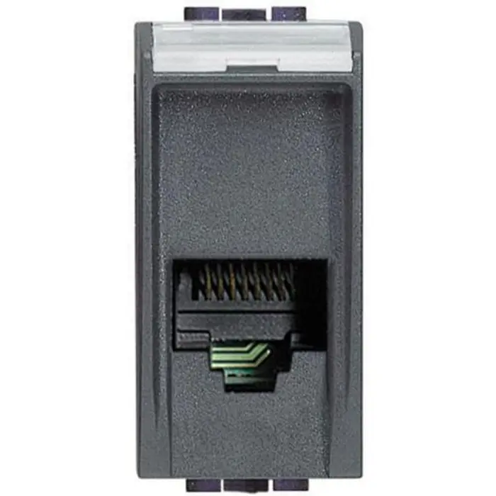 UTIČNICA 1M TELEFONSKA RJ11 ANTHRACITE