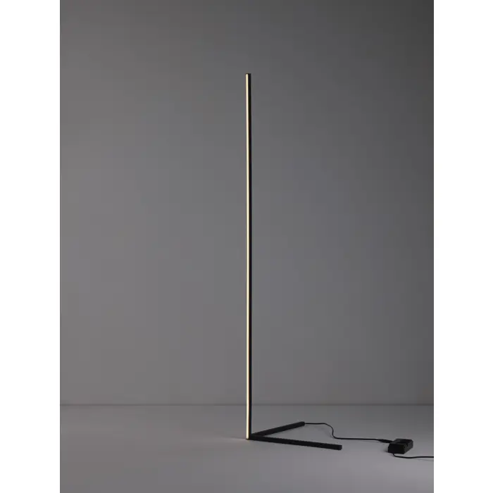 V-LINE STAJAĆA LAMPA LED 18W/3000K/1700lm/DIMM/IP20/CRNA