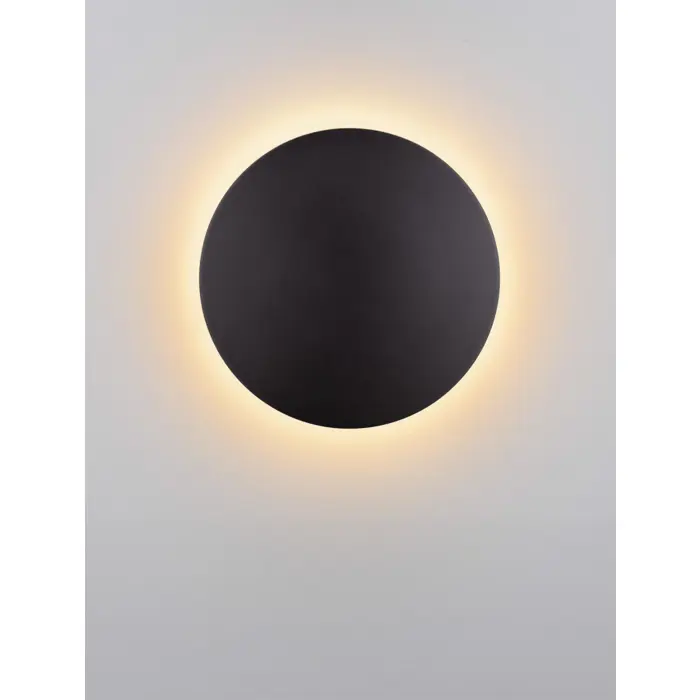 VAL ZIDNA LAMPA LED 3000K 975lm IP65 CRNA