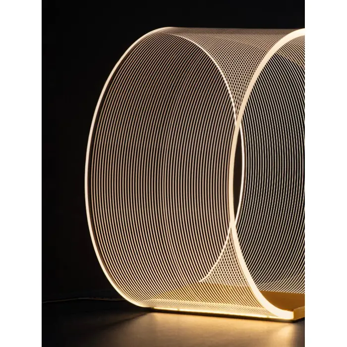 VALENTIN STOLNA LAMPA LED/3000K/14W/786Lm/BRASS GOLD
