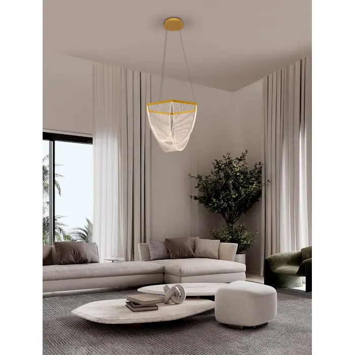 VALENTIN VISILICA LED/3000K/35W/2995Lm/BRASS GOLD