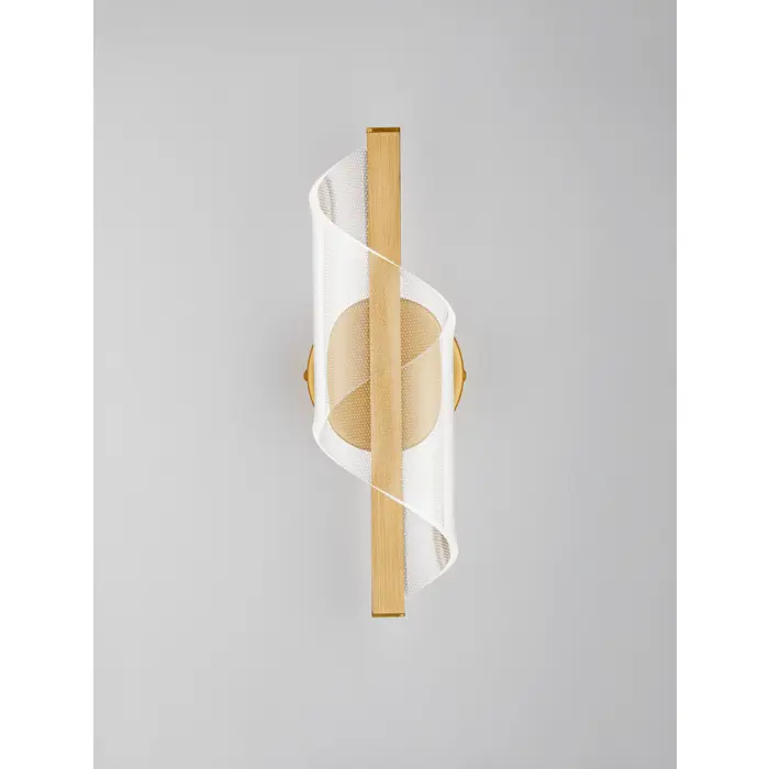 VALENTIN ZIDNA LAMPA LED/3000K/9W/505Lm/BRASS GOLD