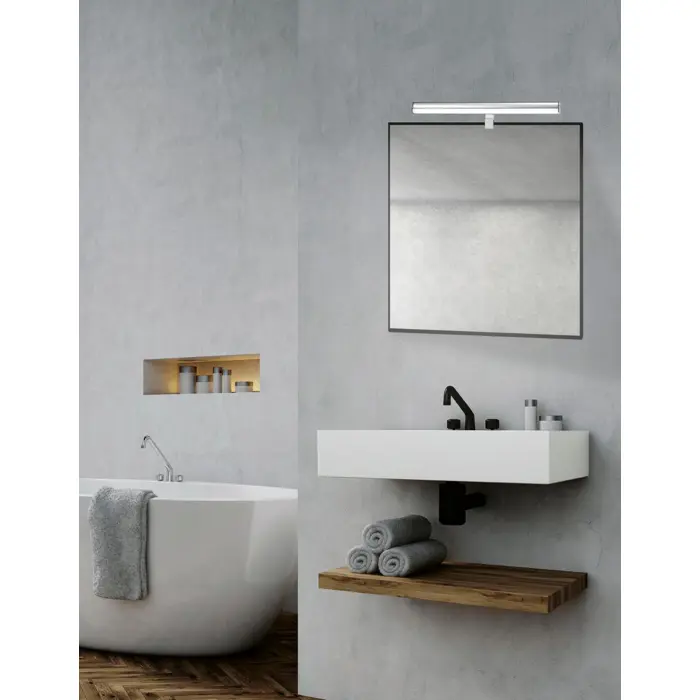 VANESE KUPAONSKA LAMPA LED 12W/3000K/1174lm/IP44/KROM