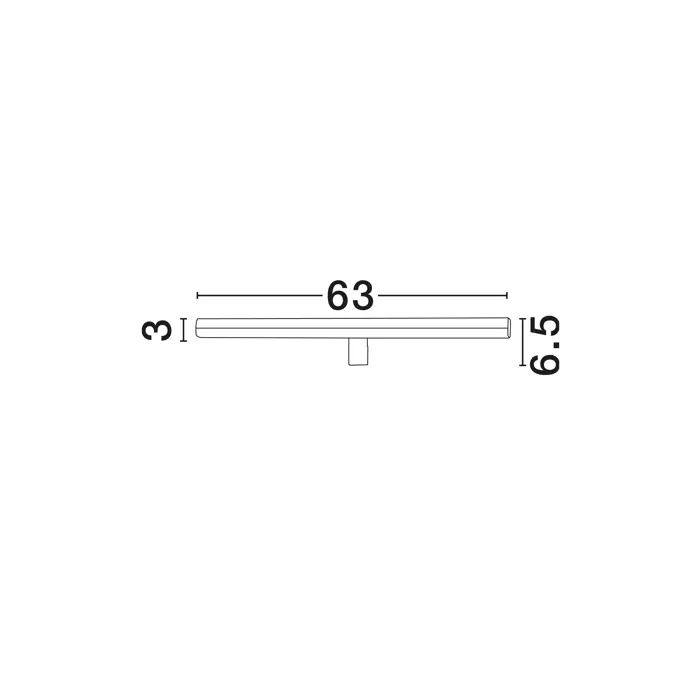 VANESE KUPAONSKA LAMPA LED 18W/3000K/1922lm/IP44/KROM