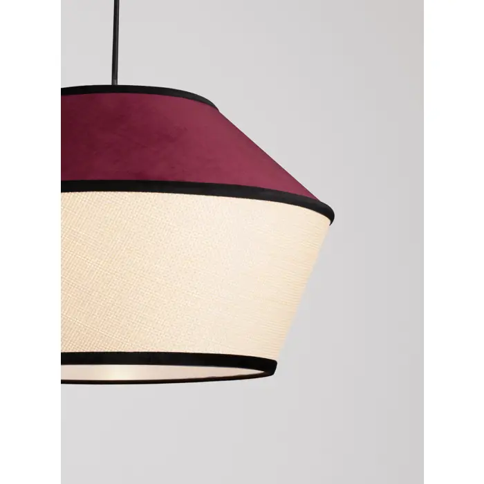 VELISS Visilica Grlo E27 1x12 W IP20 FI: 45 V: 206 cm Bež/Crvena