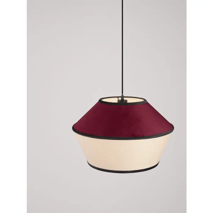 VELISS Visilica Grlo E27 1x12 W IP20 FI: 45 V: 206 cm Bež/Crvena
