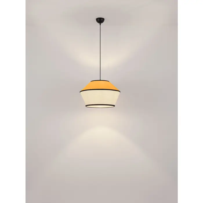 VELISS Visilica Grlo E27 1x12 W IP20 FI: 45 V: 206 cm Bež/Žuta