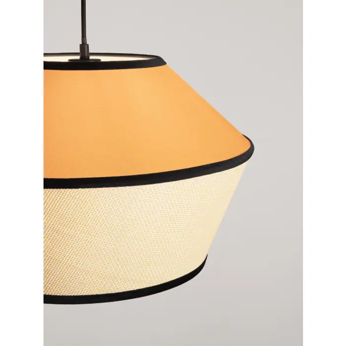 VELISS Visilica Grlo E27 1x12 W IP20 FI: 45 V: 206 cm Bež/Žuta