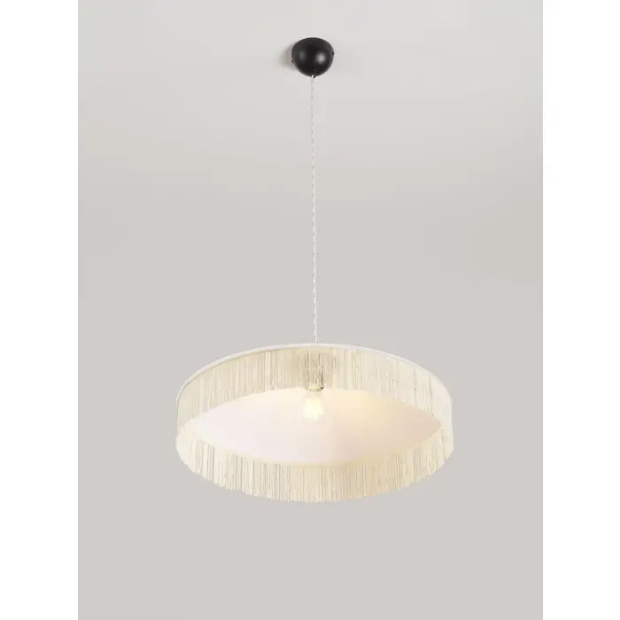 VELVY Visilica Grlo E27 1x12 W IP20 FI: 52 V: 200 cm Bijela