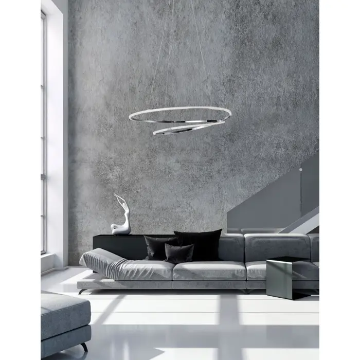 VIAREGGIO VISILICA LED 28W/3000K/2222lm/IP20/KROM
