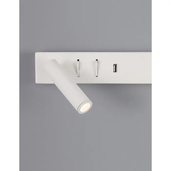 VIDA ZIDNA LAMPA LED 8W/3000K/560lm/IP20/BIJELA