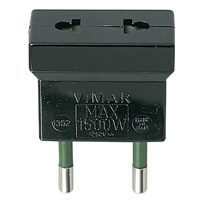 VIMAR UTIKAČ-ADAPTER USA CRNI