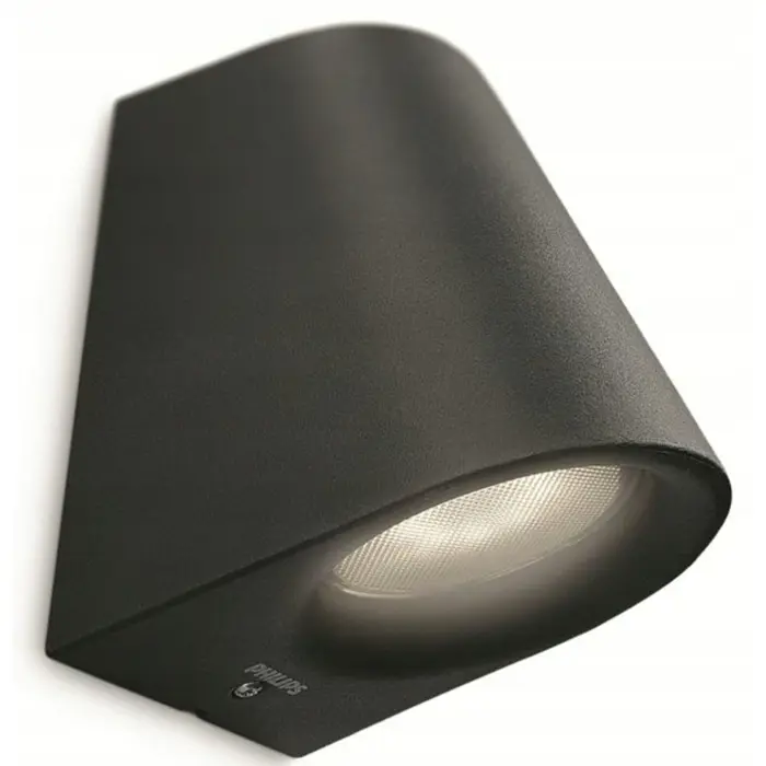 VIRGA PHILIPS vanjski LED fenjer crni 1X3W