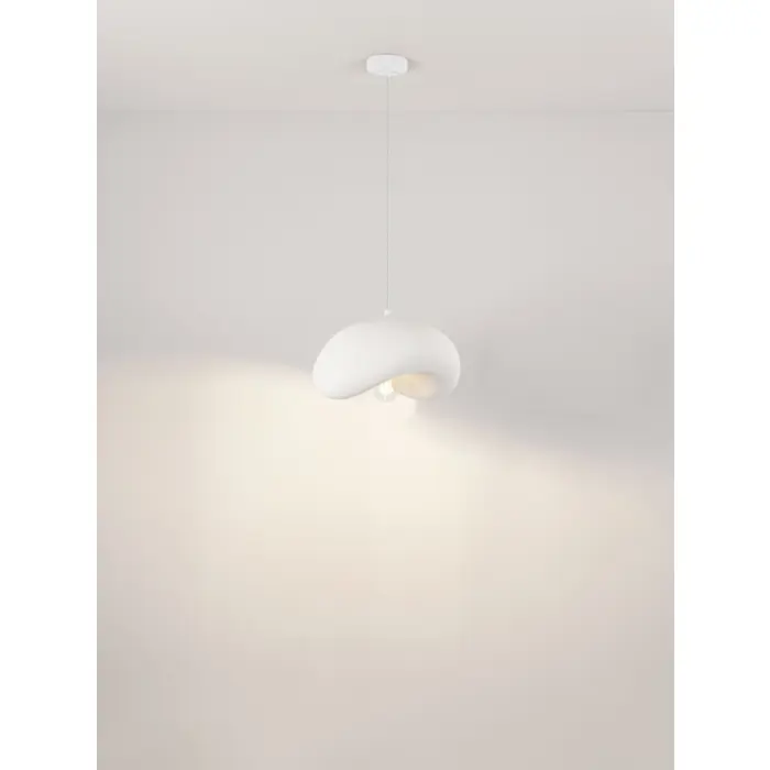 Visilica Nova Luce Bambel (40 cm), E27, bijela boja