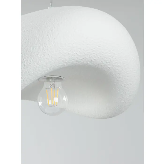 Visilica Nova Luce Bambel (40 cm), E27, bijela boja