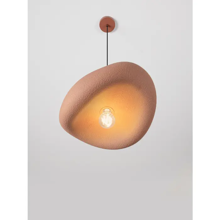 Visilica Nova Luce Bambel (40 cm), E27, crvena boja