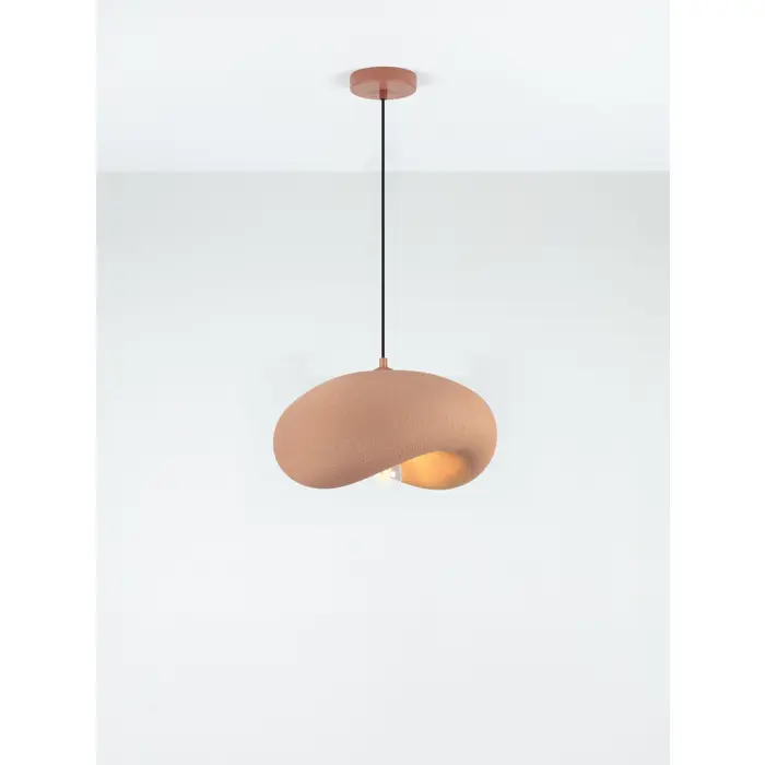 Visilica Nova Luce Bambel (40 cm), E27, crvena boja
