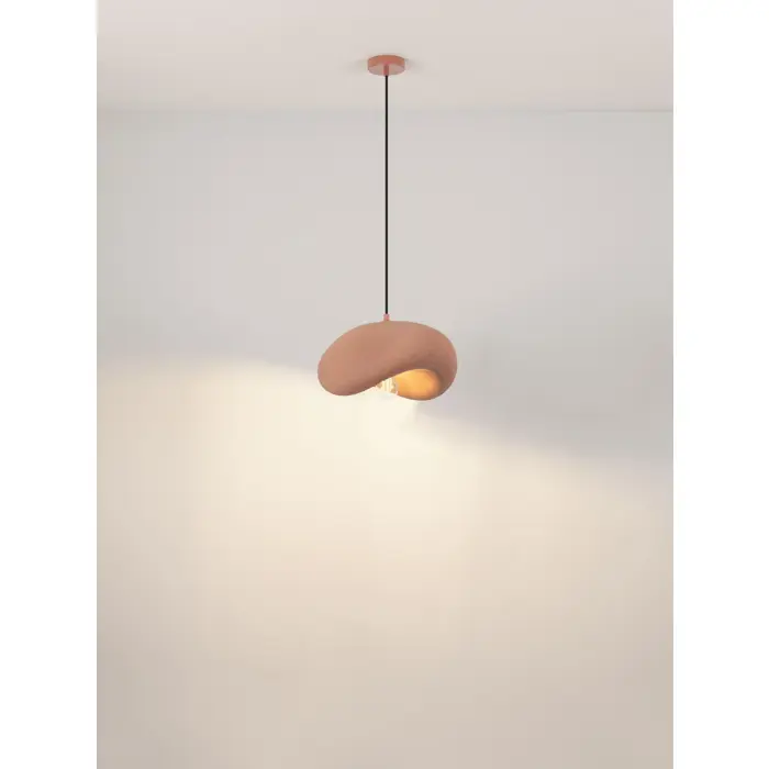 Visilica Nova Luce Bambel (40 cm), E27, crvena boja