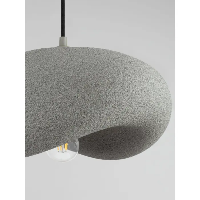 Visilica Nova Luce Bambel (40 cm), E27, siva boja