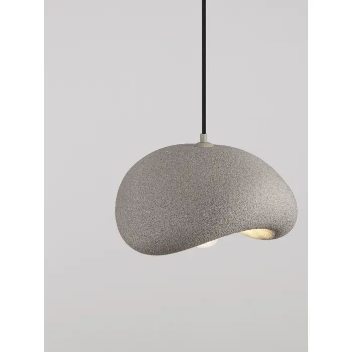 Visilica Nova Luce Bambel (40 cm), E27, siva boja
