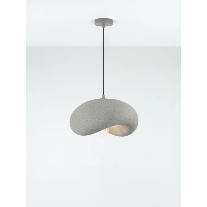 Visilica Nova Luce Bambel (40 cm), E27, siva boja